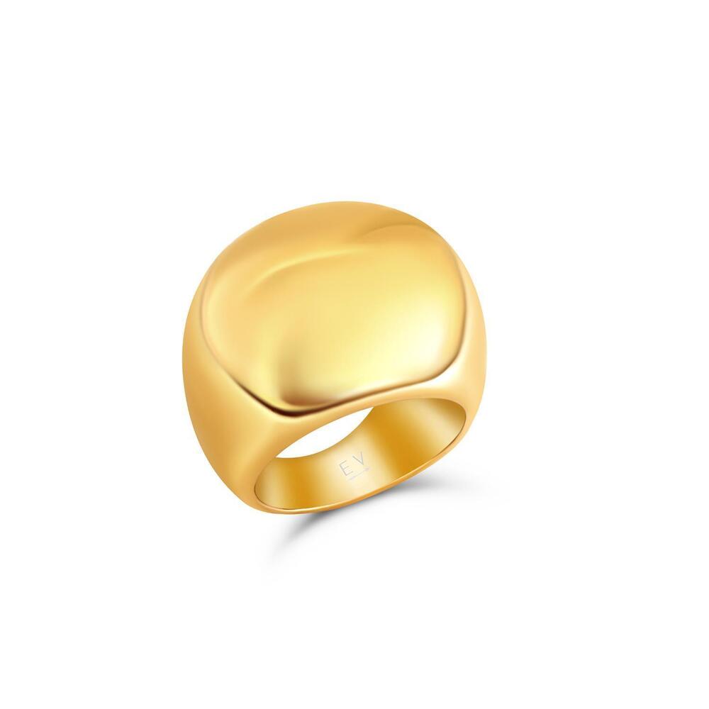 NEW ELLIE VAIL women's dome ring in gold